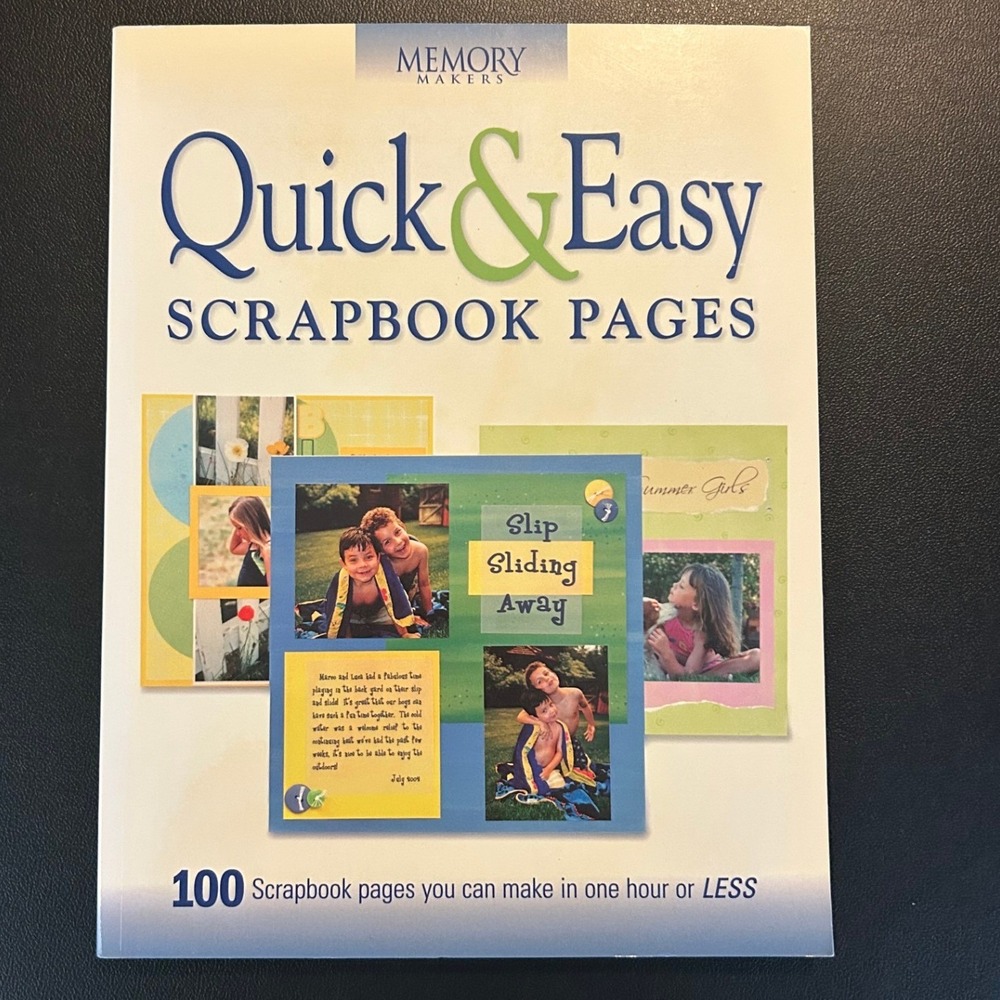 Memory Makers Quick & Easy Scrapbook Pages 100 Layout Designs Book 1892127202